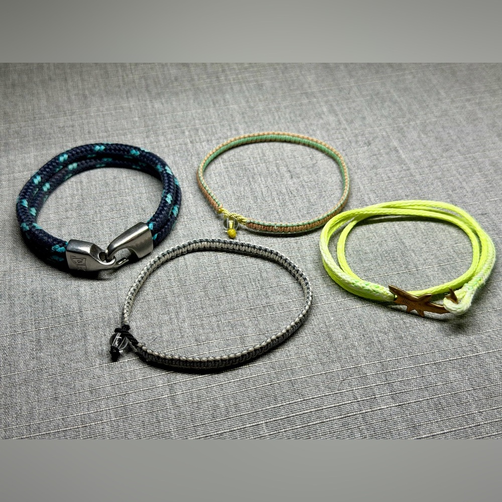 Cape Clasp, Lemon & Line, and 4Ocean Bracelets